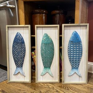 Fish Art Trio 🎣🎣🎣